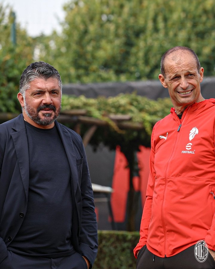 开云登录入口-回家！加图索重返米兰内洛，俱乐部社媒晒他与阿莱格里合照